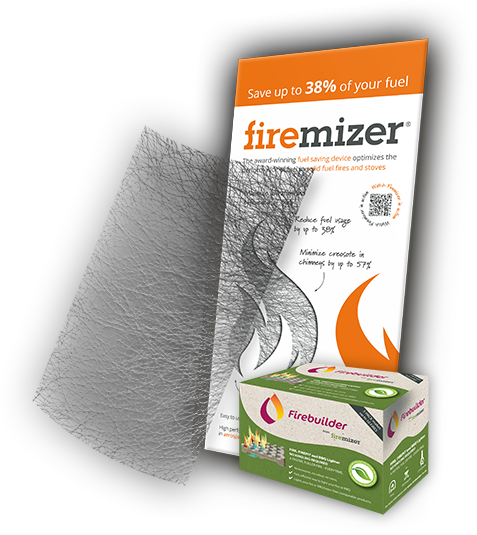 Grey FireMizer FRMZR 4 4pk Stove Accessory 